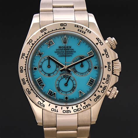 light blue rolex daytona|Rolex daytona tiffany blue.